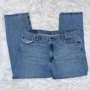 WRANGLER Men’s Regular Fit Blue Denim Jeans 42